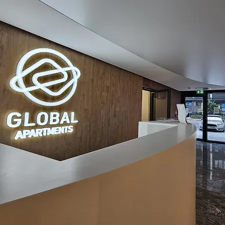 Urban Global, 12th Floor No 23a, Free Garage, Self Check-in, No Deposit Apartment *