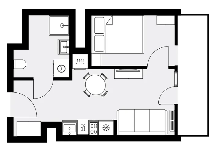 Urban Global, 12th Floor No 23a, Free Garage, Self Check-in, No Deposit דירה קטוביץ